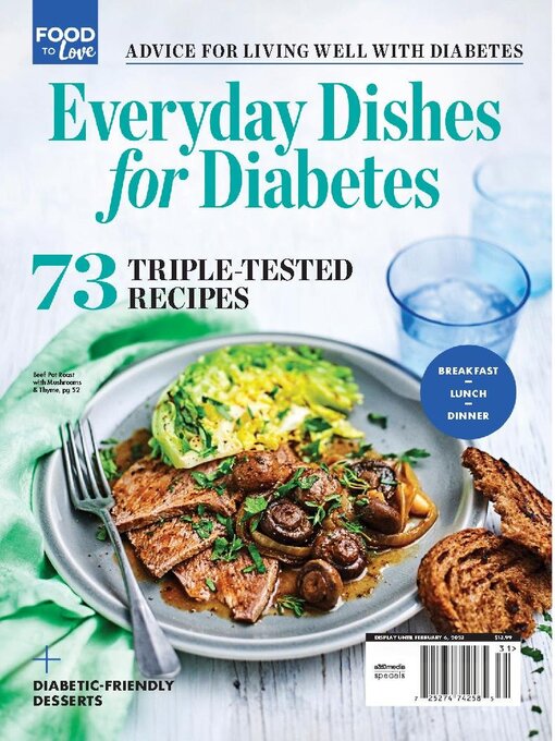 Titeldetails für Everyday Dishes for Diabetes nach A360 Media, LLC - Verfügbar